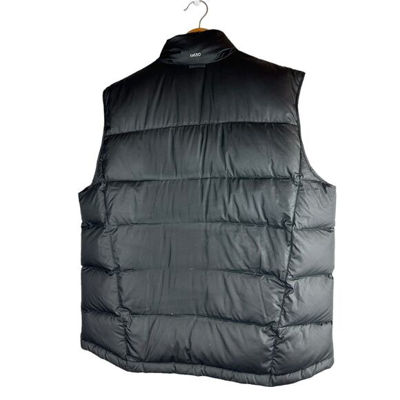 Eddie Bauer Black Goose Down Puffer Vest Full Zip Quilted EB650 Men's Size Large - Picture 7 of 8